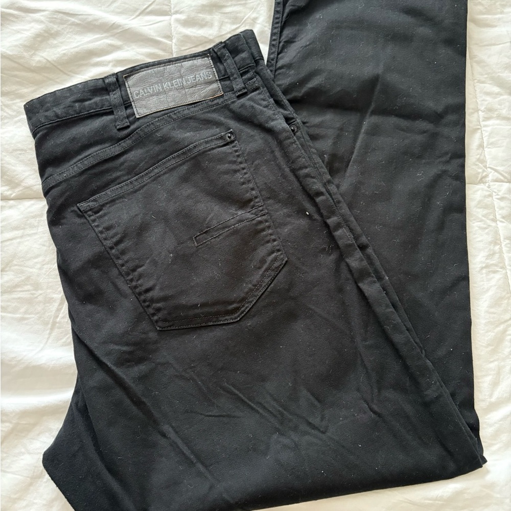 Calvin Klein Black Slim Jeans Timeless Style